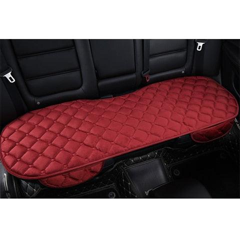 Plush Car Seat Covers Front Rear Full Set Choose Car Seat Cushion Car Memory Foam Heightening Seat Cushion Plush Seat Pad Protector Car Accessories  Lower Back Pain Relief Cushion Anti-Slip Stevvex