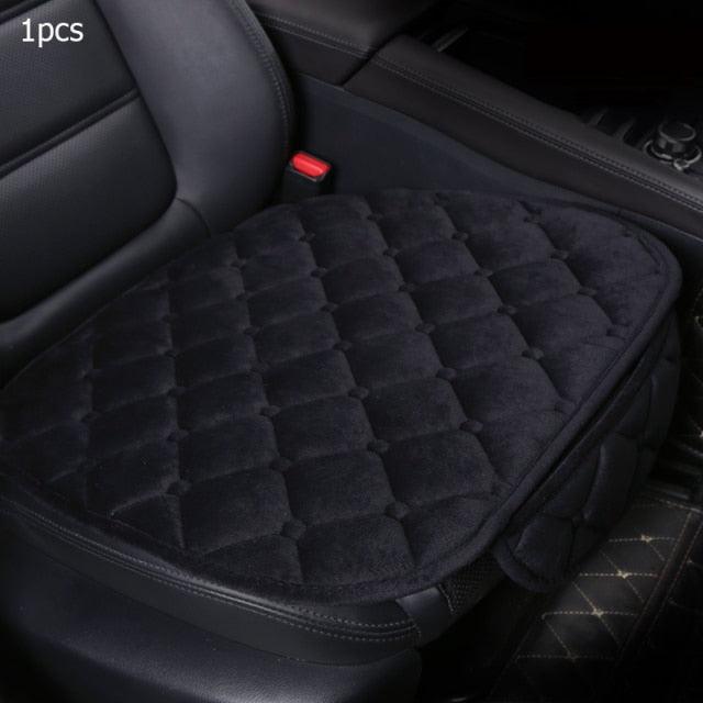 Plush Car Seat Covers Front Rear Full Set Choose Car Seat Cushion Car Memory Foam Heightening Seat Cushion Plush Seat Pad Protector Car Accessories  Lower Back Pain Relief Cushion Anti-Slip Stevvex
