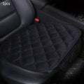 Plush Car Seat Covers Front Rear Full Set Choose Car Seat Cushion Car Memory Foam Heightening Seat Cushion Plush Seat Pad Protector Car Accessories  Lower Back Pain Relief Cushion Anti-Slip Stevvex
