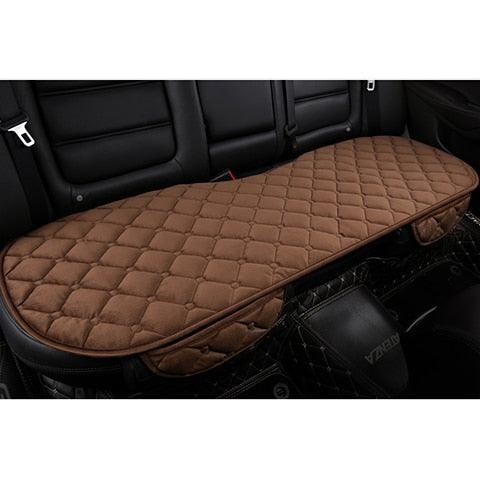 Plush Car Seat Covers Front Rear Full Set Choose Car Seat Cushion Car Memory Foam Heightening Seat Cushion Plush Seat Pad Protector Car Accessories  Lower Back Pain Relief Cushion Anti-Slip Stevvex