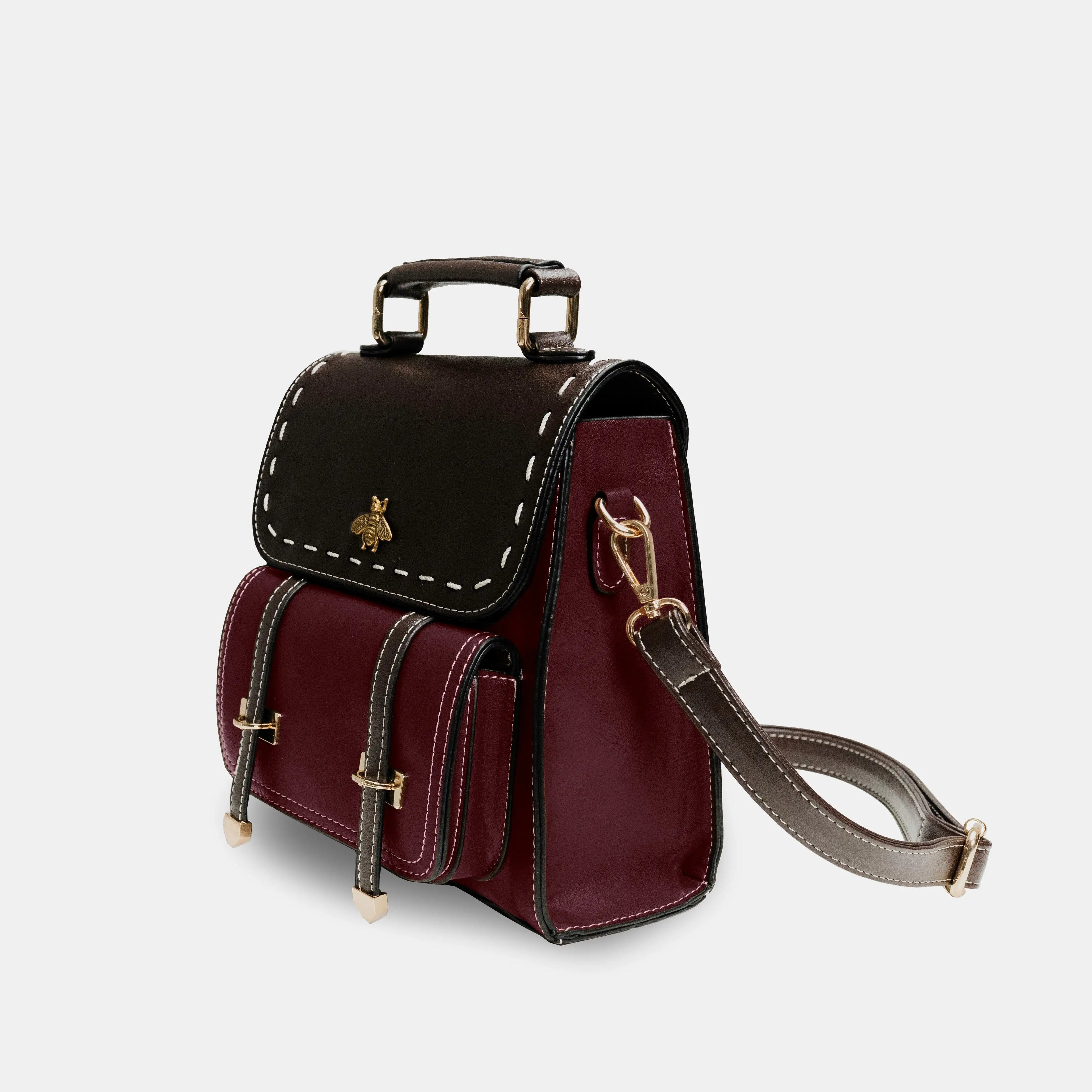 Bumblebee Leather Backpack Pi-Mart