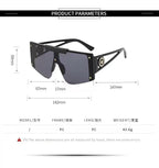 Polarized Lens Wear Over Prescription Glasses Fit Over Regular Glasses with 100% UV Protection Classic Male & Ladies Fashionable Big Size Sunglasses With Protection Against Wind & Sand Connected Sunglasses For Men & Women