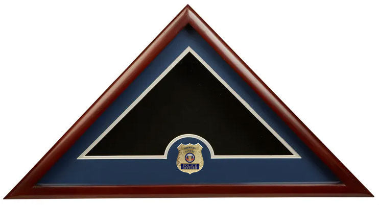Police Frame, Police Flag Display Case, Police Gifts The Military Gift Store