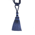Polyester Tassel Curtain Tieback Handmade Hanging Tassels Fringe Curtains Holder Buckle Rope Decor Room Accessories European Style High-Grade Curtains Tieback Rope Tassel Holdbacks Stevvex