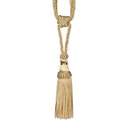 Polyester Tassel Curtain Tieback Handmade Hanging Tassels Fringe Curtains Holder Buckle Rope Decor Room Accessories European Style High-Grade Curtains Tieback Rope Tassel Holdbacks Stevvex