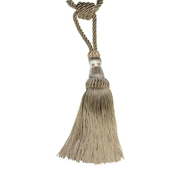 Polyester Tassel Curtain Tieback Handmade Hanging Tassels Fringe Curtains Holder Buckle Rope Decor Room Accessories European Style High-Grade Curtains Tieback Rope Tassel Holdbacks Stevvex