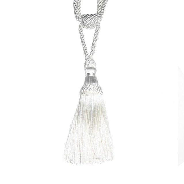 Polyester Tassel Curtain Tieback Handmade Hanging Tassels Fringe Curtains Holder Buckle Rope Decor Room Accessories European Style High-Grade Curtains Tieback Rope Tassel Holdbacks Stevvex