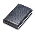 Pop Up Mini Wallet Metal Business Wallet For Man And Women Smart Slim Wallet Holder Excellent Gift For Businessman