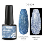 Popular Cat Eye Gel Nail Polish Magnetic Colorful UV Rainbow Gel Fashion Charming Effect Modern Design