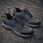 Popular Outdoor Casual Shoes Hiking Men High Quality Sneakers Mountain Climbing Work Footwear Hiking Shoes Low Cut Boots Leather Walking Shoes For Outdoor Training Casual Work Stevvex