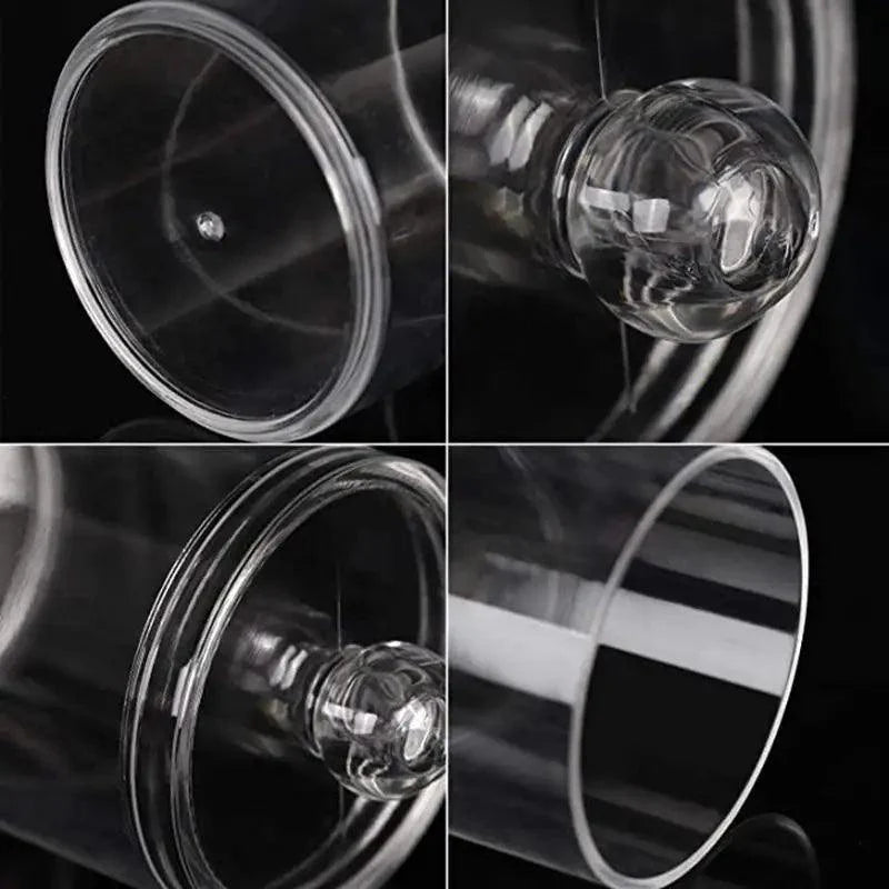 Portable 2pcs Cosmetics Storage Box Makeup Organizer Bathroom Jar Cotton Swab Cotton Pad Jewelry Round Plastic Box Storage Container Stevvex