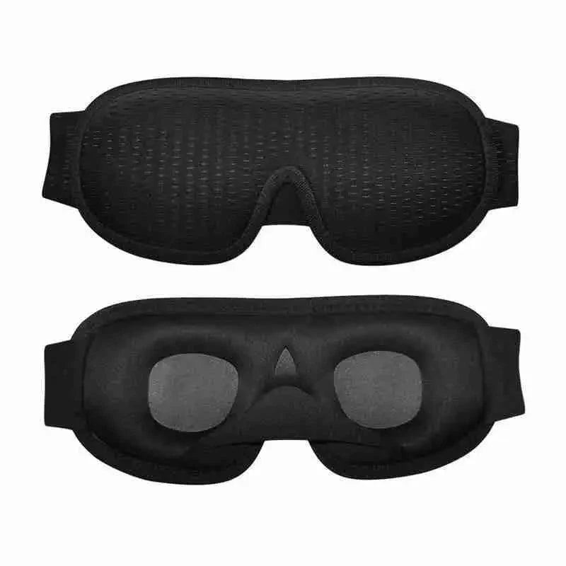 Portable Black Block Light Eye Soft Comfortable Eye Cover For Travel/Light Sleepers/Meditation Elastic Silk Sleep Eye Mask Adjustable Eye Patch Stevvex