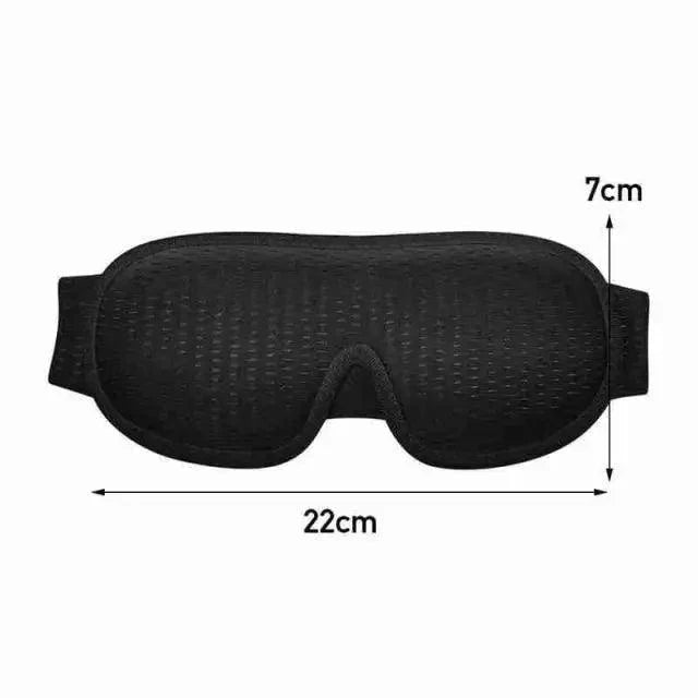 Portable Black Block Light Eye Soft Comfortable Eye Cover For Travel/Light Sleepers/Meditation Elastic Silk Sleep Eye Mask Adjustable Eye Patch Stevvex