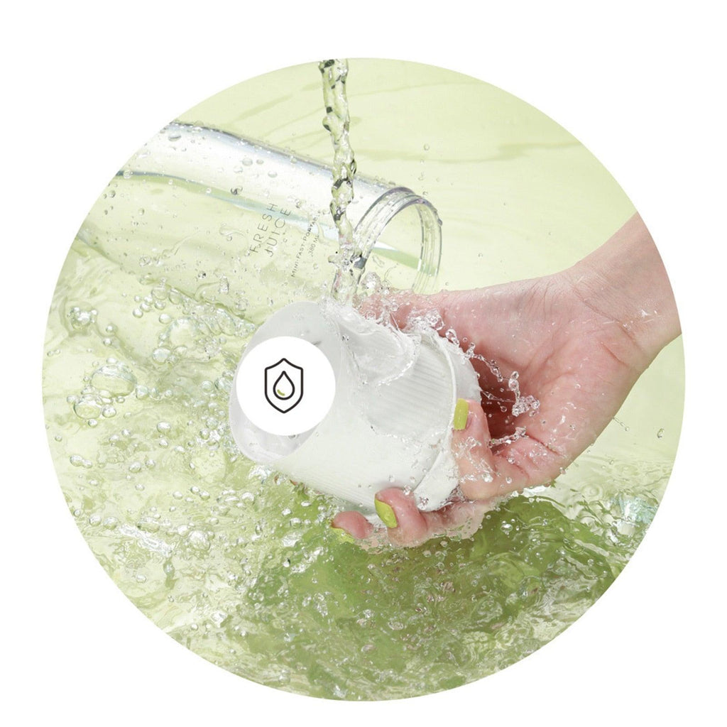 Portable Blender Juicer Bottle Mixer Electric Wireless Charge Mini Fruit Mixers Juicer Cup Blender Milkshake Juice Maker Machine Portable Mini Blender with Wireless Charging for Home, Office & Outdoor Juicer Stevvex