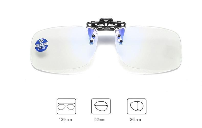 Portable Clip Reading Glasses For Women Anti Blue Light Blocking Presbyopic Eyeglasses For Men Computer Blue Light Blocking Reading Glasses Flexible Lightweight Anti Eyestrain Portable Readers Flip Clips Lens Magnifier +1.0 1.5 2.5 Stevvex