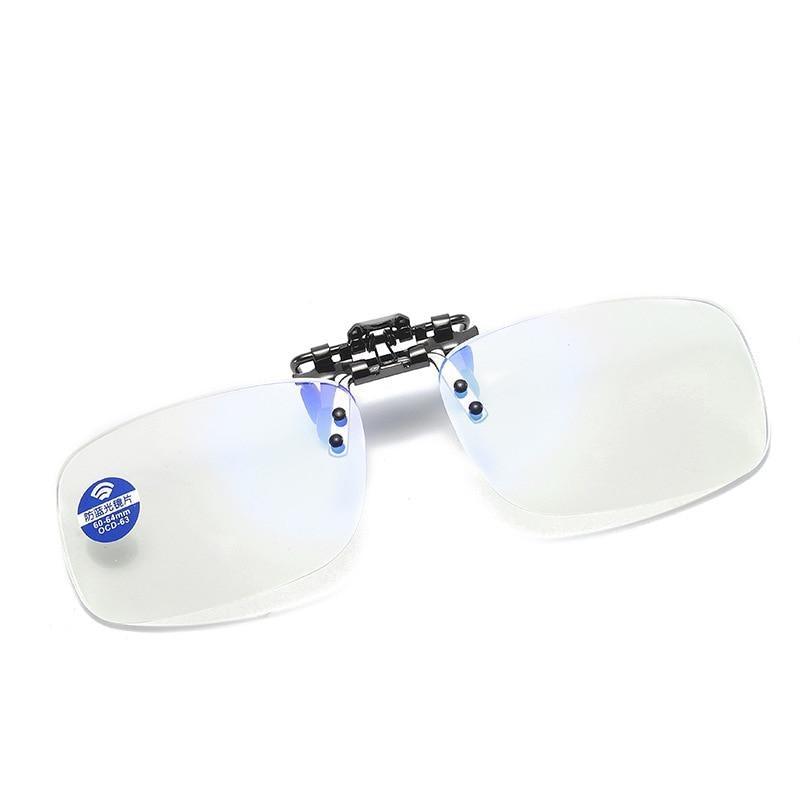 Portable Clip Reading Glasses For Women Anti Blue Light Blocking Presbyopic Eyeglasses For Men Computer Blue Light Blocking Reading Glasses Flexible Lightweight Anti Eyestrain Portable Readers Flip Clips Lens Magnifier +1.0 1.5 2.5 Stevvex