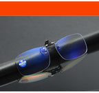 Portable Clip Reading Glasses For Women Anti Blue Light Blocking Presbyopic Eyeglasses For Men Computer Blue Light Blocking Reading Glasses Flexible Lightweight Anti Eyestrain Portable Readers Flip Clips Lens Magnifier +1.0 1.5 2.5 Stevvex