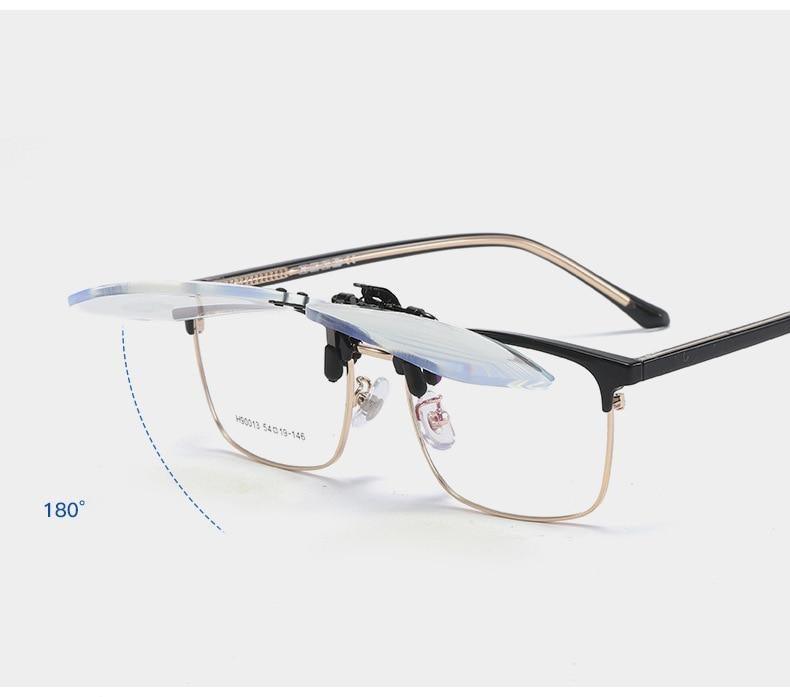 Portable Clip Reading Glasses For Women Anti Blue Light Blocking Presbyopic Eyeglasses For Men Computer Blue Light Blocking Reading Glasses Flexible Lightweight Anti Eyestrain Portable Readers Flip Clips Lens Magnifier +1.0 1.5 2.5 Stevvex