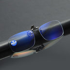 Portable Clip Reading Glasses For Women Anti Blue Light Blocking Presbyopic Eyeglasses For Men Computer Blue Light Blocking Reading Glasses Flexible Lightweight Anti Eyestrain Portable Readers Flip Clips Lens Magnifier +1.0 1.5 2.5 Stevvex