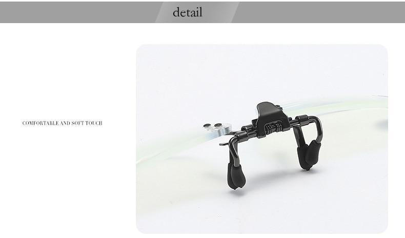 Portable Clip Reading Glasses For Women Anti Blue Light Blocking Presbyopic Eyeglasses For Men Computer Blue Light Blocking Reading Glasses Flexible Lightweight Anti Eyestrain Portable Readers Flip Clips Lens Magnifier +1.0 1.5 2.5 Stevvex