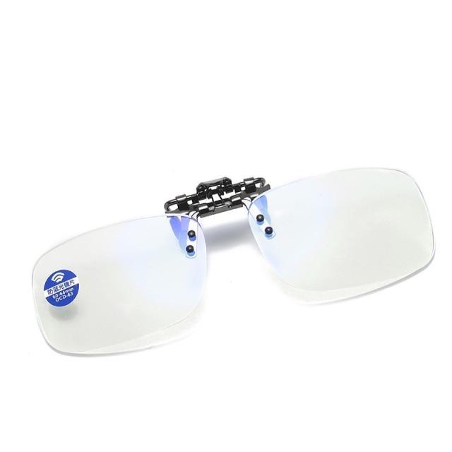 Portable Clip Reading Glasses For Women Anti Blue Light Blocking Presbyopic Eyeglasses For Men Computer Blue Light Blocking Reading Glasses Flexible Lightweight Anti Eyestrain Portable Readers Flip Clips Lens Magnifier +1.0 1.5 2.5 Stevvex
