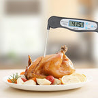 Portable Digital Kitchen Thermometer Food Cooking Meat Barbecue With Probe Food Thermometer Instant Read Meat Thermometer for Grill and Cooking Best Waterproof Ultra Fast Thermometer With Backlight & Calibration For Food Milk Water Cooking Kitchen Tools Stevvex