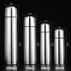 Portable Double Layer Thermal Mug Food Thermos For Tea With Heating Stanley Cup Stainless Steel Water Bottle  Insulated Stainless Steel Bottle - Keeps Cold for 12 hours Hot for 6 hours Perfect for Purse or Kids Lunch Bag