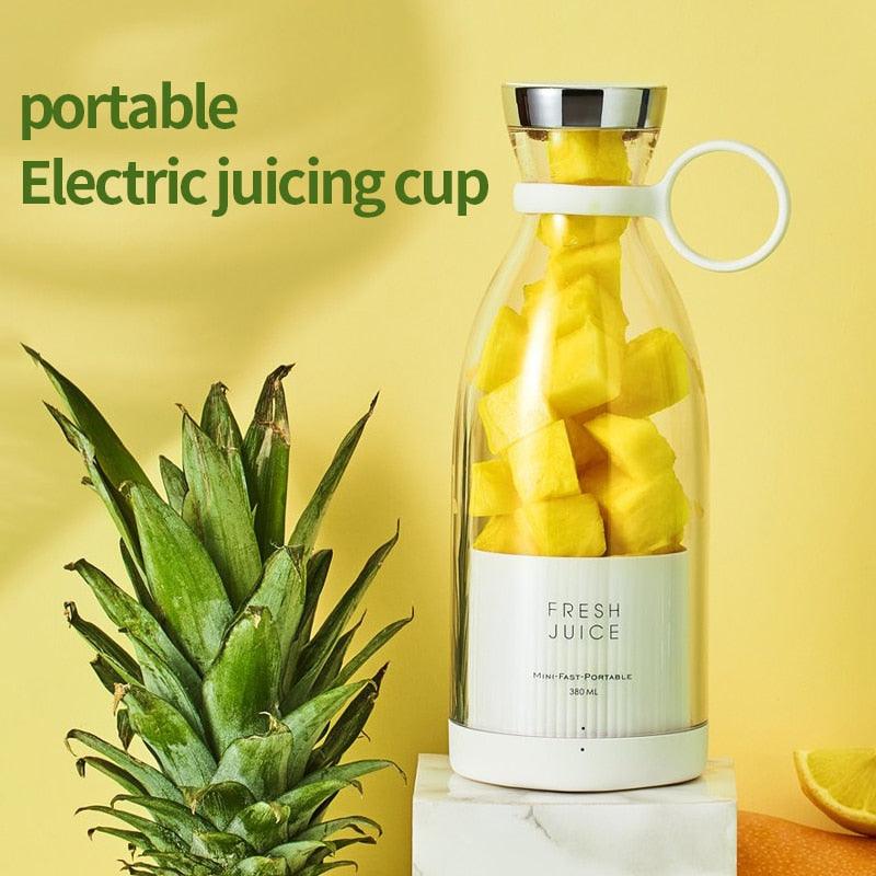 Portable Electric Juicer Blender Usb Mini Fruit Mixers Juicers Fruit Extractors Food Milkshake Multifunction Juice Maker Machine Personal Size Small Blender for Shakes Juice & Smoothies Mini Blender Stevvex