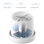 Portable Electric Juicer Blender Usb Mini Fruit Mixers Juicers Fruit Extractors Food Milkshake Multifunction Juice Maker Machine Personal Size Small Blender for Shakes Juice & Smoothies Mini Blender Stevvex