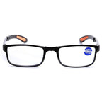 Portable Folding Reading Glasses Anti Blue Light Computer Gaming Eyeglasses Eye Protection Eyewear Men Eyeglasses Women Unisex Eyeglasses Decoration Eyewear Blue Light Blocking Glasses Thick Round Rim Frame Eyeglasses Stevvex