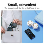Portable Hanging Neck Fan 3-Speed Adjustable Twin Turbo USB Charge Folding Storage Silent Fans Cool Summer Work Sports Equipment Neck Hanging Cooling Fan USB Rechargeable 3 Speed Portable Bladeless Cooler Fan Stevvex