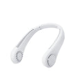 Portable Headphone Design Mini Neck Fan 3 Speeds Hands Free Bladeless Fan Neck Fan Portable Bladeless Fan 5000mAh Battery Rechargeable Personal Fan 3 Speed Adjustable Hands Free Wearable Fan for Travel Stevvex