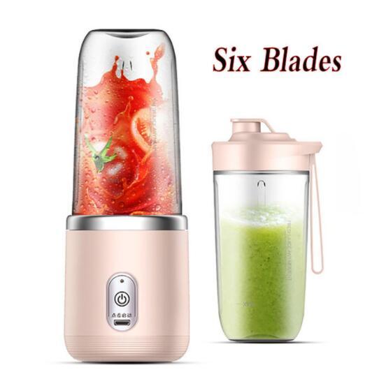 Portable Juicer Blender 300ml Electric Fruit Juicer USB Charging Lemon Orange Fruit Juicing Cup Smoothie Blender Machine Electric Fruit Juicer USB Charging Lemon Orange Fruit Juicing Cup Smoothie Blender Machine Stevvex