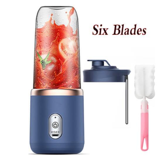 Portable Juicer Blender 300ml Electric Fruit Juicer USB Charging Lemon Orange Fruit Juicing Cup Smoothie Blender Machine Electric Fruit Juicer USB Charging Lemon Orange Fruit Juicing Cup Smoothie Blender Machine Stevvex
