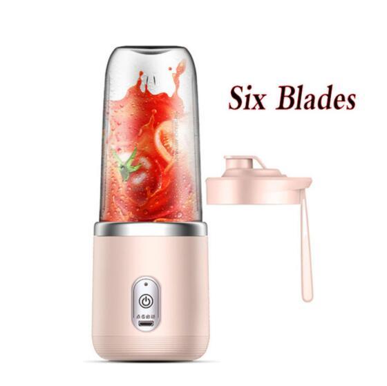 Portable Juicer Blender 300ml Electric Fruit Juicer USB Charging Lemon Orange Fruit Juicing Cup Smoothie Blender Machine Electric Fruit Juicer USB Charging Lemon Orange Fruit Juicing Cup Smoothie Blender Machine Stevvex
