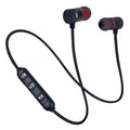 Portable Magnetic Sport Bluetooth Wireless Stereo Earphones For Workout Gym Noise Cancelling Earphones Stevvex