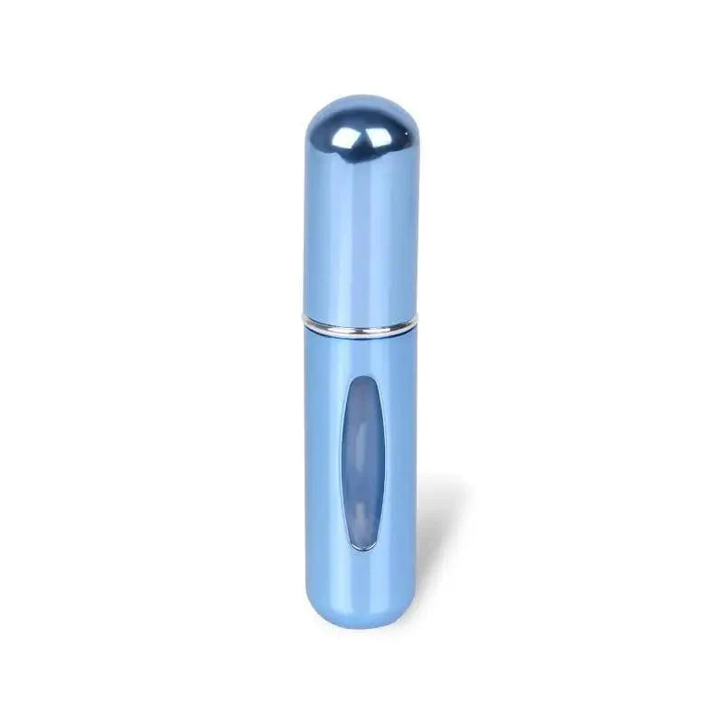 Portable Mini Refillable Atomizer Bottle Lightweight Container For Cosmetics Mini Aluminum Empty Bottle For Traveling Cute Little Bottle For Ladies 5ml Stevvex