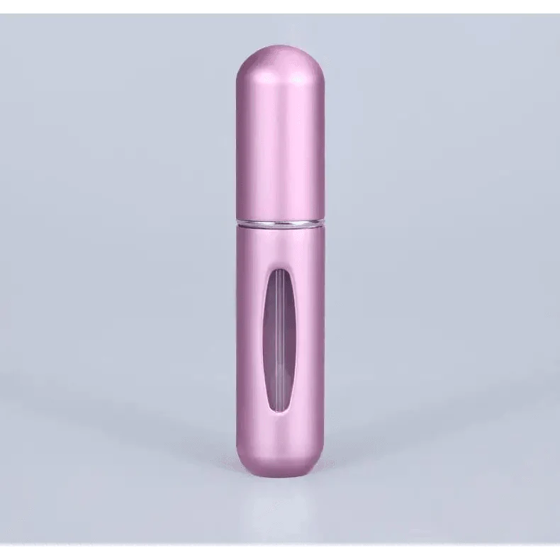 Portable Mini Refillable Atomizer Bottle Lightweight Container For Cosmetics Mini Aluminum Empty Bottle For Traveling Cute Little Bottle For Ladies 5ml Stevvex