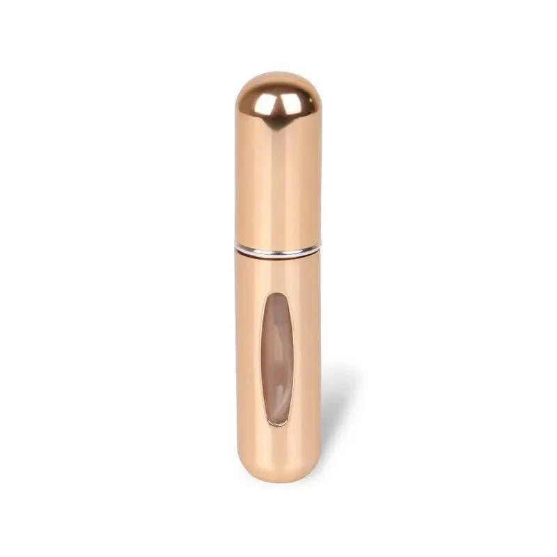 Portable Mini Refillable Atomizer Bottle Lightweight Container For Cosmetics Mini Aluminum Empty Bottle For Traveling Cute Little Bottle For Ladies 5ml Stevvex