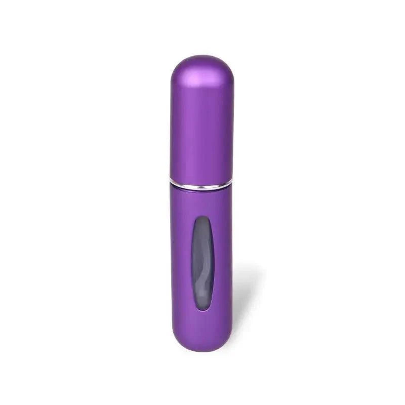Portable Mini Refillable Atomizer Bottle Lightweight Container For Cosmetics Mini Aluminum Empty Bottle For Traveling Cute Little Bottle For Ladies 5ml Stevvex