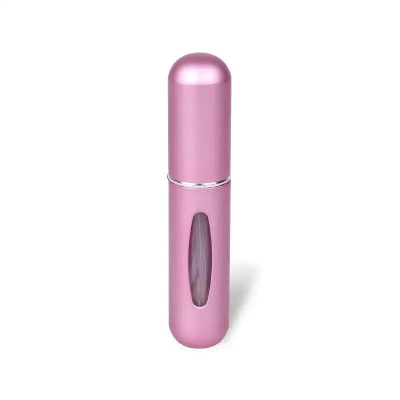 Portable Mini Refillable Atomizer Bottle Lightweight Container For Cosmetics Mini Aluminum Empty Bottle For Traveling Cute Little Bottle For Ladies 5ml Stevvex