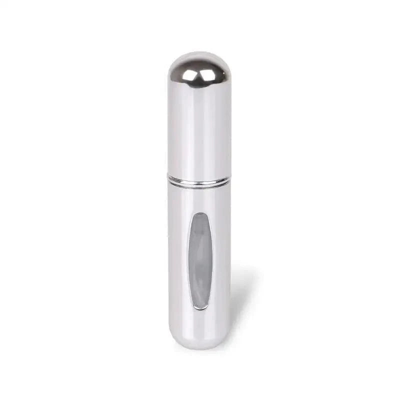 Portable Mini Refillable Atomizer Bottle Lightweight Container For Cosmetics Mini Aluminum Empty Bottle For Traveling Cute Little Bottle For Ladies 5ml Stevvex