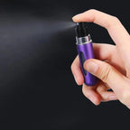 Portable Mini Refillable Atomizer Bottle Lightweight Container For Cosmetics Mini Aluminum Empty Bottle For Traveling Cute Little Bottle For Ladies 5ml Stevvex
