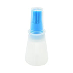 Portable Silicone Oil Bottle with Brush Oil Dispenser Liquid Oil Pastry Kitchen Baking BBQ Tool Kitchen Tools BBQ Baking Gadgets Silicon Oil Bottle Brush  Baking or Grilling Frying BBQ Stevvex