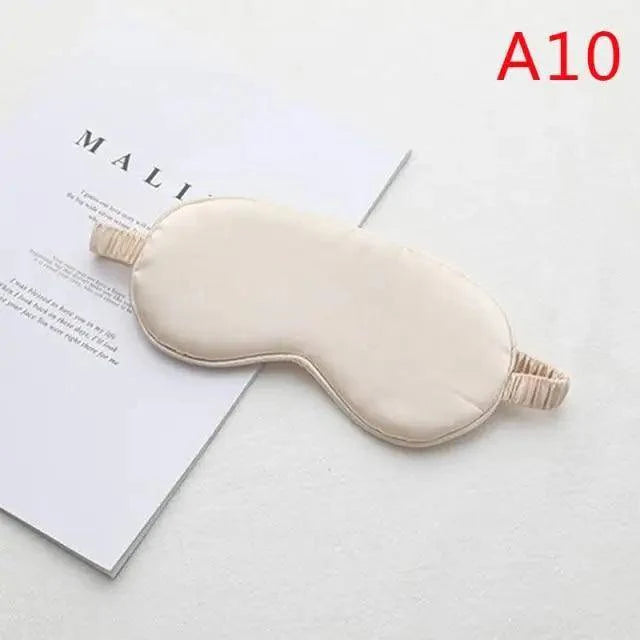 Portable Sleeping Eye Mask Cover Eye Patch Smooth Blindfold Rest Relax Eye Cover Soft And Comfortable Night Blindfold For Women Stevvex