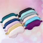 Portable Sleeping Eye Mask Cover Eye Patch Smooth Blindfold Rest Relax Eye Cover Soft And Comfortable Night Blindfold For Women Stevvex