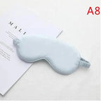 Portable Sleeping Eye Mask Cover Eye Patch Smooth Blindfold Rest Relax Eye Cover Soft And Comfortable Night Blindfold For Women Stevvex