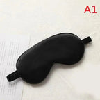 Portable Sleeping Eye Mask Cover Eye Patch Smooth Blindfold Rest Relax Eye Cover Soft And Comfortable Night Blindfold For Women Stevvex