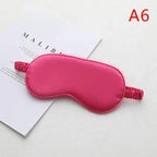 Portable Sleeping Eye Mask Cover Eye Patch Smooth Blindfold Rest Relax Eye Cover Soft And Comfortable Night Blindfold For Women Stevvex