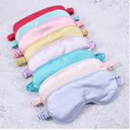 Portable Sleeping Eye Mask Cover Eye Patch Smooth Blindfold Rest Relax Eye Cover Soft And Comfortable Night Blindfold For Women Stevvex